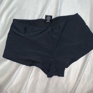 Black swimsuit short bottoms